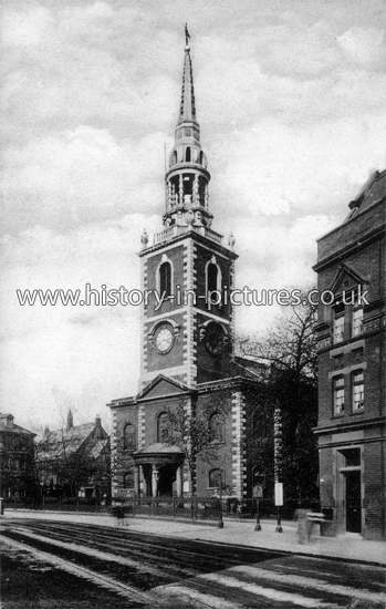 St Mary's Church, Islington, London. c.1904